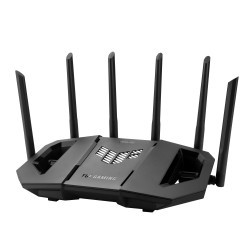 Asus TUF Gaming BE9400 Tri Band Wi-Fi 7, BE9400 Maršrutizatorius, Juoda