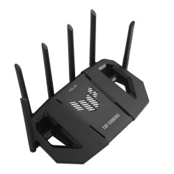Asus TUF Gaming BE9400 Tri Band Wi-Fi 7, BE9400 Maršrutizatorius, Juoda