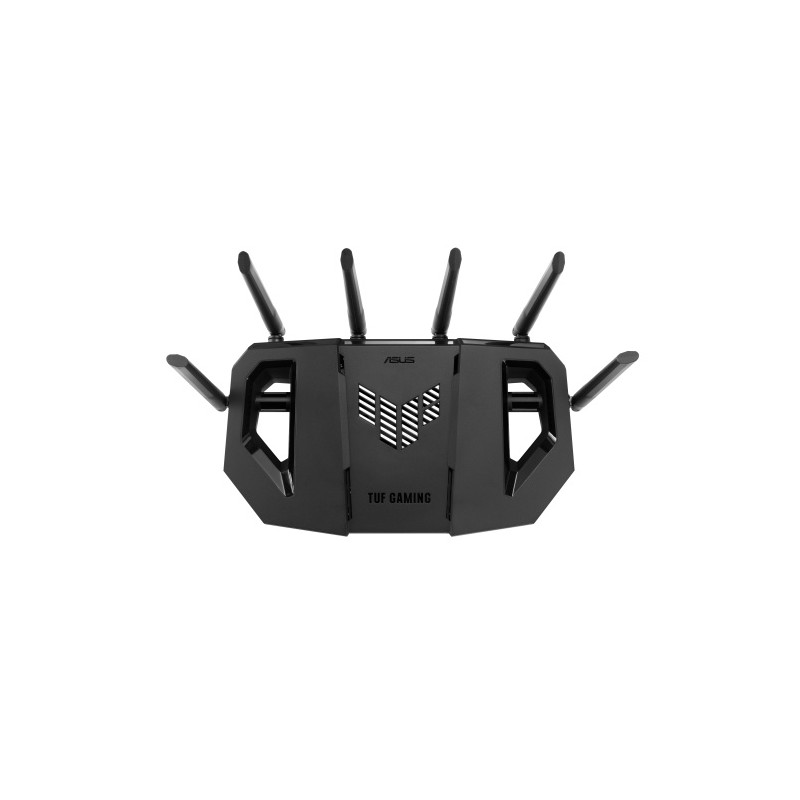 Asus TUF Gaming BE9400 Tri Band Wi-Fi 7, BE9400 Maršrutizatorius, Juoda