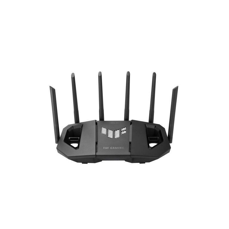 Asus TUF Gaming BE9400 Tri Band Wi-Fi 7, BE9400 Maršrutizatorius, Juoda