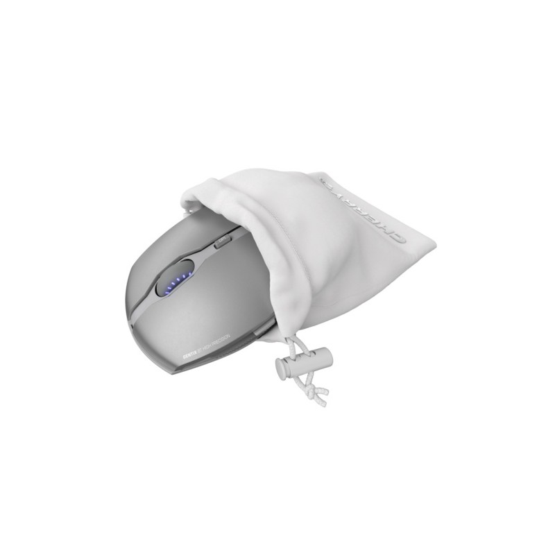 Cherry GENTIX BT (JW-7500-20) Belaidė pelė, Bluetooth, 2000 DPI, Frosted Silver