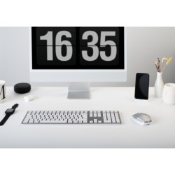 Cherry GENTIX BT (JW-7500-20) Belaidė pelė, Bluetooth, 2000 DPI, Frosted Silver