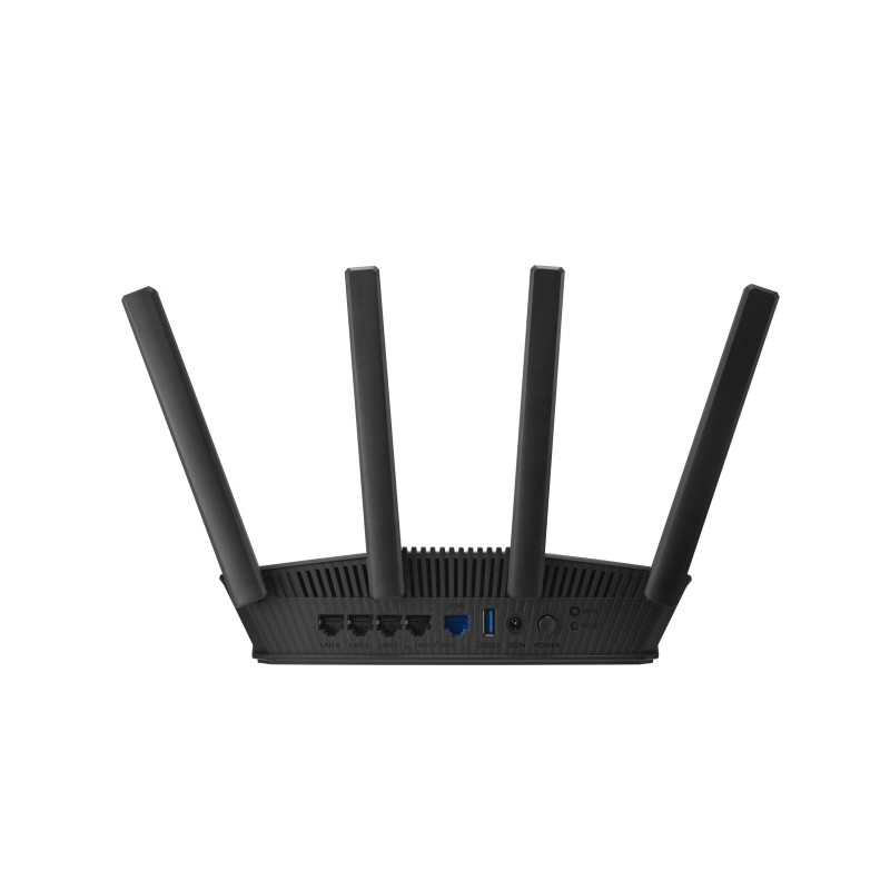 Asus RT-BE58U Wi-Fi 7, BE3600 Maršrutizatorius, Juoda