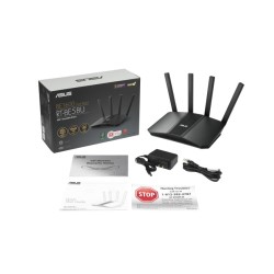 Asus RT-BE58U Wi-Fi 7, BE3600 Maršrutizatorius, Juoda