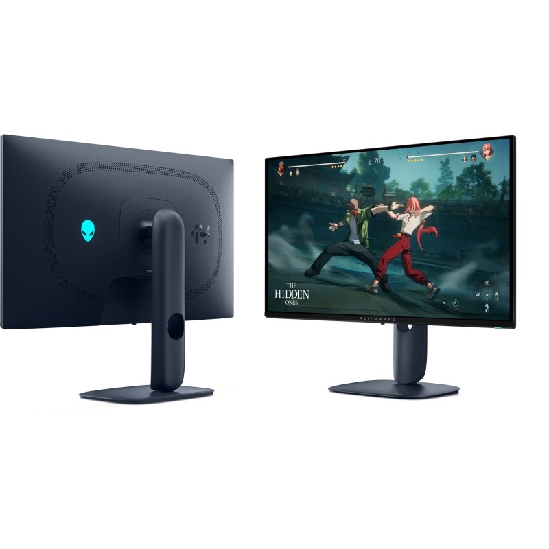 Dell 27 Alienware AW2725D Monitorius 27'' QD-OLED QHD 2560x1440, 0.03 ms, 250 cd/m2, 280 Hz, Black