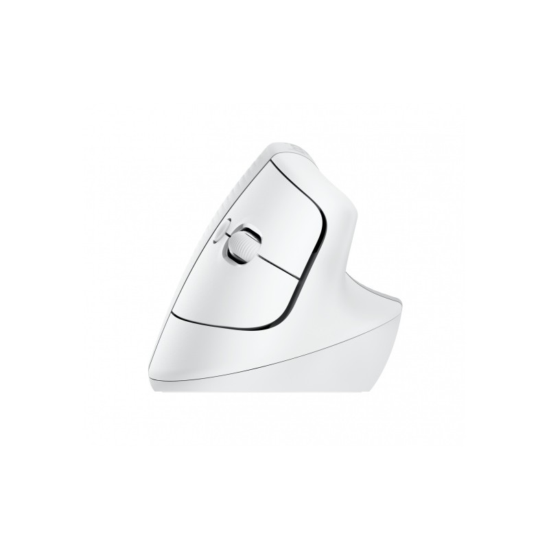 Pelė belaidė ergonominė Logitech Lift, Balta