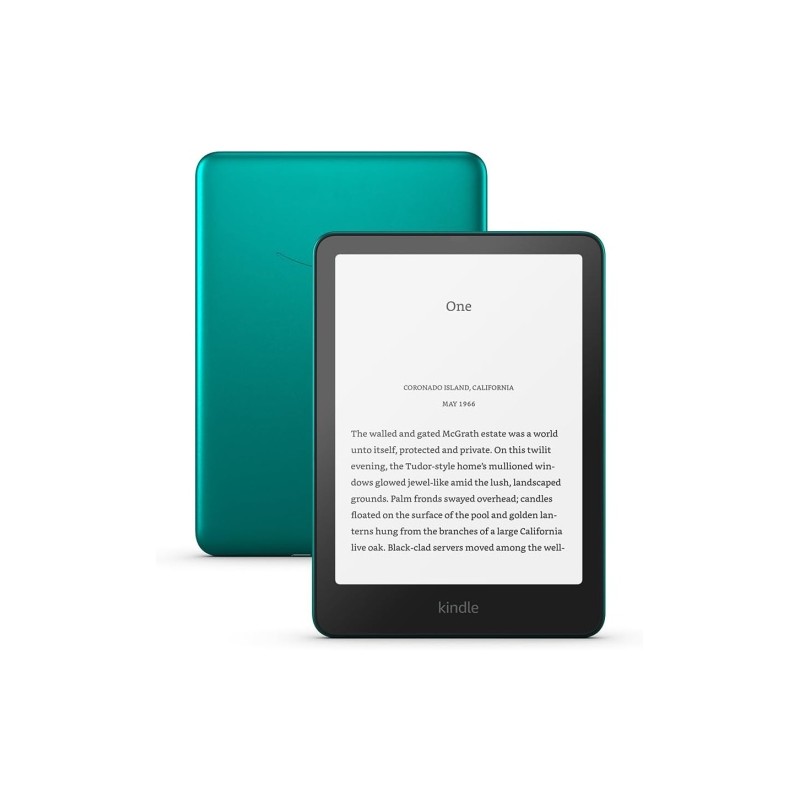 Amazon Kindle Paperwhite Signature Edition Elektroninė skaityklė 7'' 300ppi, 32GB, Metallic Jade