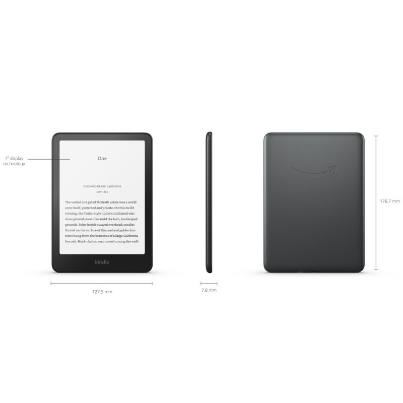 Amazon Kindle Paperwhite Signature Edition Elektroninė skaityklė 7'' 300ppi, 32GB, Metallic Jade