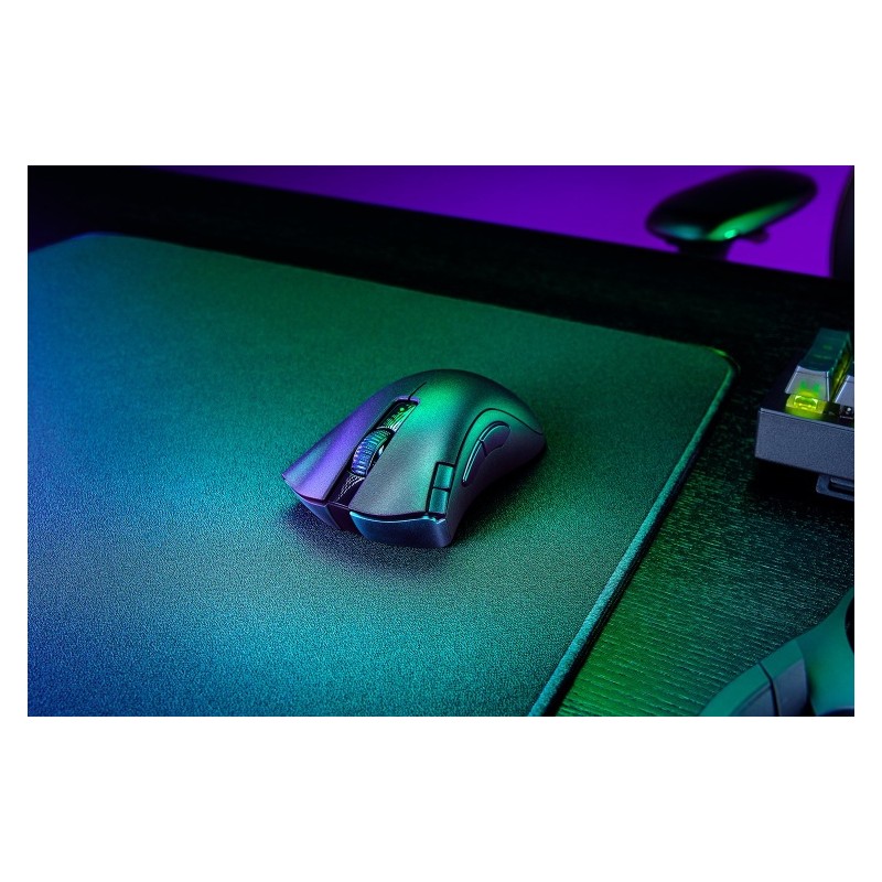 Žaidimų pelė belaidė Razer DeathAdder V2 X HyperSpeed, Right-hand/Bluetooth/Optical 14000 DPI/Juoda