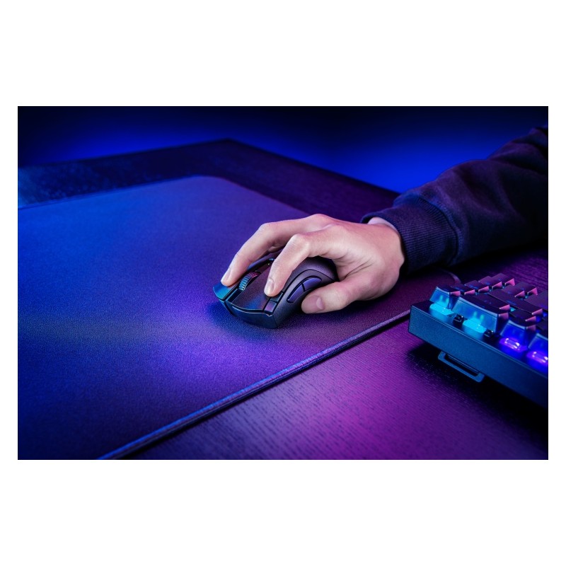 Žaidimų pelė belaidė Razer DeathAdder V2 X HyperSpeed, Right-hand/Bluetooth/Optical 14000 DPI/Juoda