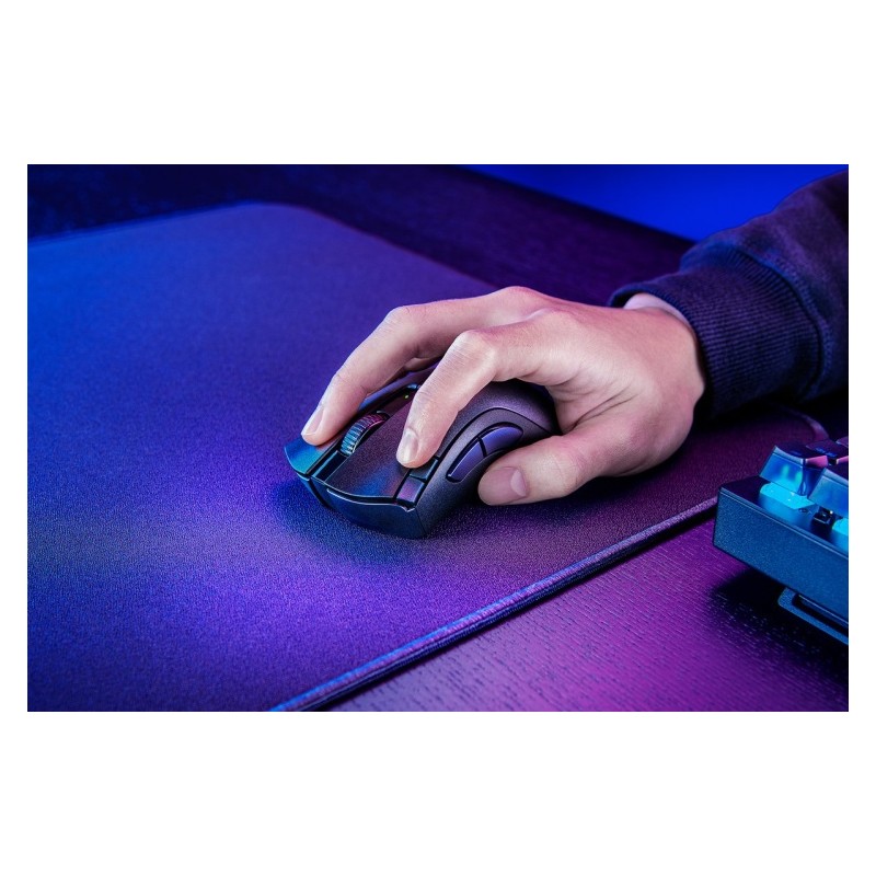 Žaidimų pelė belaidė Razer DeathAdder V2 X HyperSpeed, Right-hand/Bluetooth/Optical 14000 DPI/Juoda