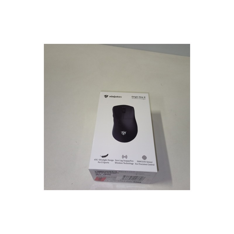 Ecost prekė po grąžinimo  Souris Ninjutso Origin One X Wireless Gaming Black